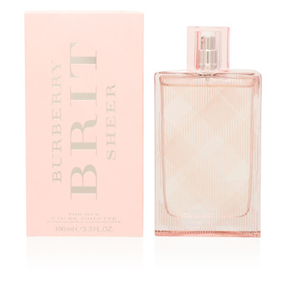 BURBERRY BRIT SHEER/BURBERRY EDT SPRAY 3.3 OZ (100 ML) (W)